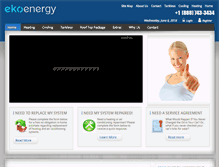 Tablet Screenshot of ekoenergy.ca